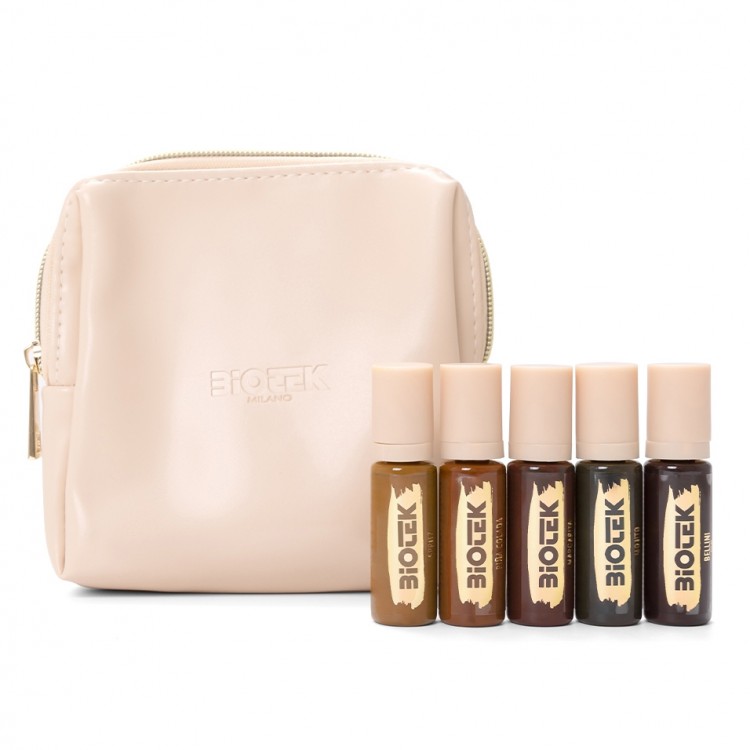 HYBRID LONG LASTING BROW KIT - Biotek - 5x 15ml - Conforme REACH HYBRID LONG LASTING BROW KIT - Biotek - 5x 15ml - Conforme REACH