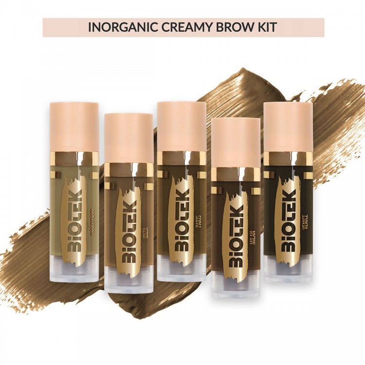 INORGANIC CREAMY BROW KIT - Biotek - 5x 7ml - Conforme REACH INORGANIC CREAMY BROW KIT - Biotek - 5x 7ml - Conforme REACH
