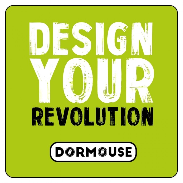 Adesivo DESIGN YOUR REVOLUTION Dormouse - 5x5 cm Adesivo DESIGN YOUR REVOLUTION Dormouse - 5x5 cm