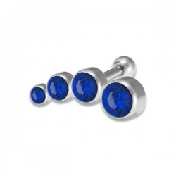 JEWELLED HELIX 5 DISC 3/4/5/6mm LEFT