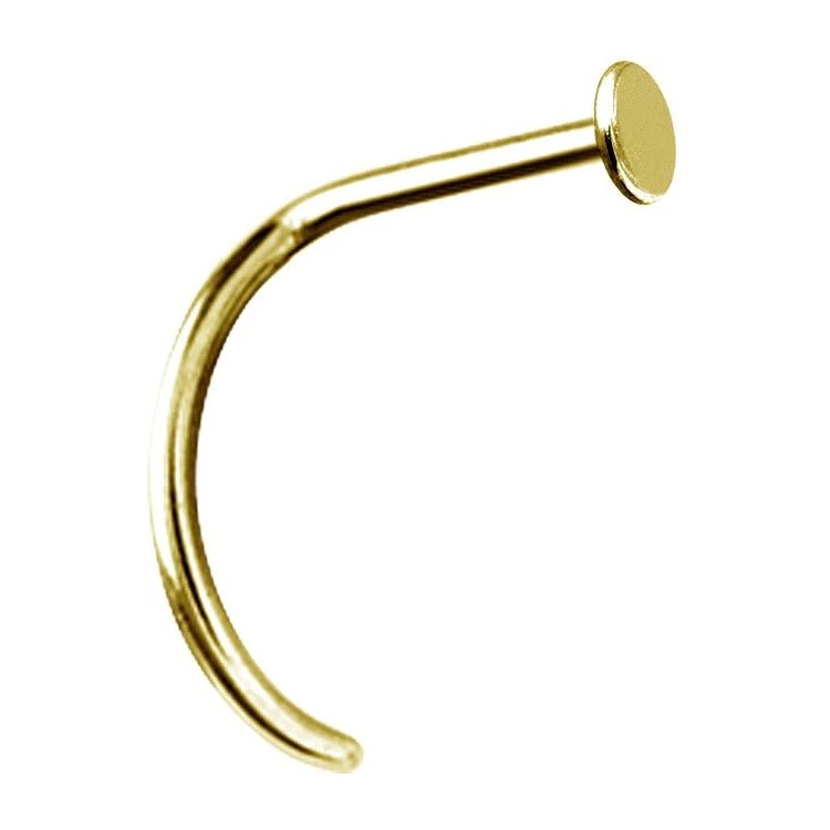 GD 316 NOSE STUDS W/DISC 0,8mm disc 2mm GD 316 NOSE STUDS W/DISC 0,8mm disc 2mm