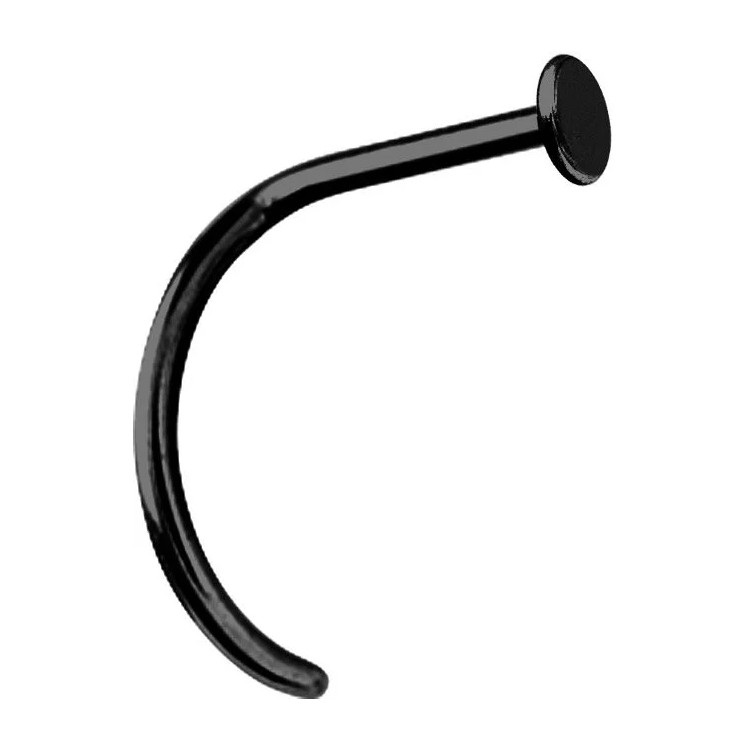 BK 316 NOSE STUDS W/DISC 0,8mm disc 2mm BK 316 NOSE STUDS W/DISC 0,8mm disc 2mm