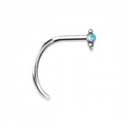 OPAL NOSESTUDS CURVED 0,8mm mod. 25