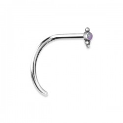 OPAL NOSESTUDS CURVED 0,8mm mod. 25