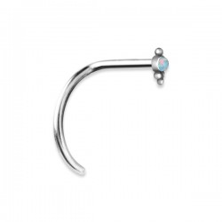 OPAL NOSESTUDS CURVED 0,8mm mod. 25