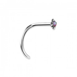 OPAL NOSESTUDS CURVED 0,8mm mod. 24