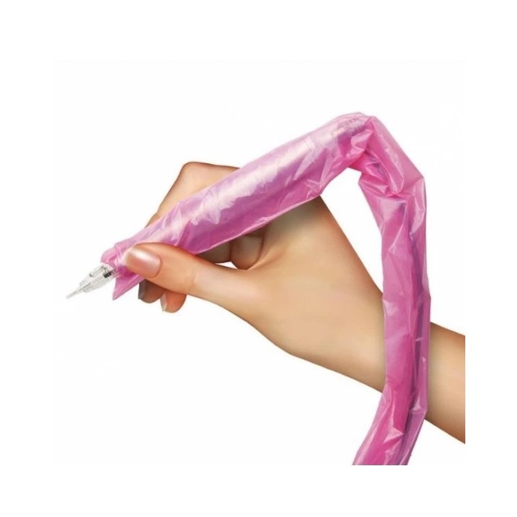 Bustine Copri Cavo ROSA MakeUp Supply - 79cm x Ø31mm - 100pz Bustine Copri Cavo ROSA MakeUp Supply - 79cm x Ø31mm - 100pz