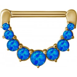 GD 316 JEWELLED NIPPLE CLICKER W/OPALS