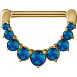 GD 316 JEWELLED NIPPLE CLICKER W/OPALS