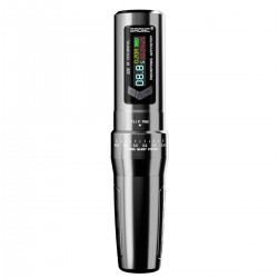 BRONC Siren - Corsa Regolabile (2.6 - 4.0 mm) - 2 batterie - Macchinetta Wireless Tattoo Pen