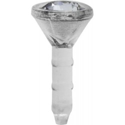 BIOPLAST int. JEWEL HEAD 2,2mm (fit 1,2mm or 1,6mm)