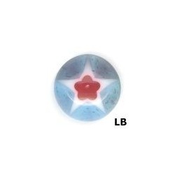 UV SCREW-ON ZIRCON MURANO BALLS