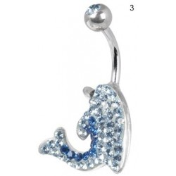 CE TITANIUM CRYSTAL DOLPHIN BANANA