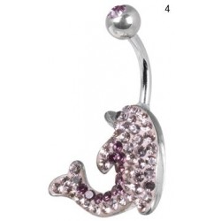 CE TITANIUM CRYSTAL DOLPHIN BANANA