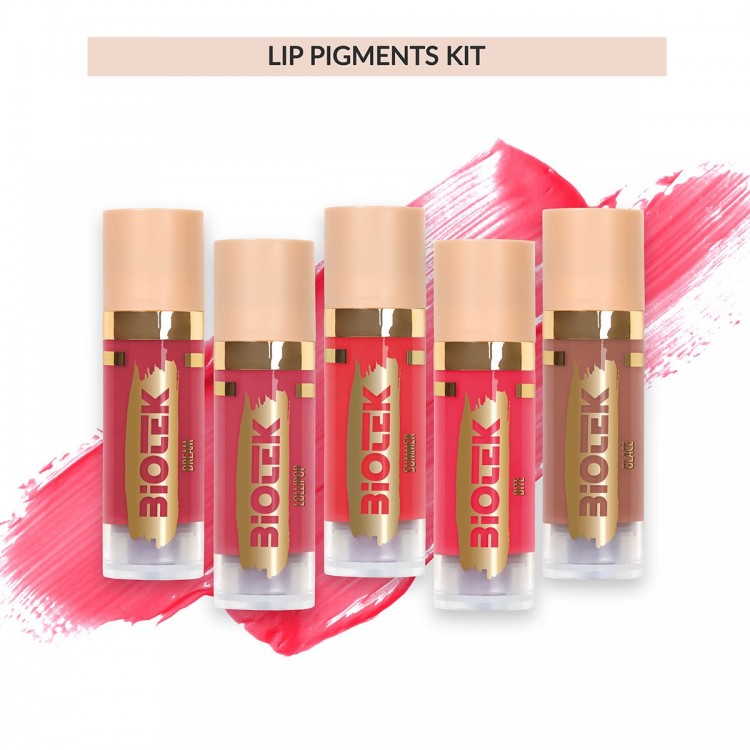 LIP PIGMENTS KIT - Biotek - 5x 7ml - Pigmenti PMU REACH LIP PIGMENTS KIT - Biotek - 5x 7ml - Pigmenti PMU REACH