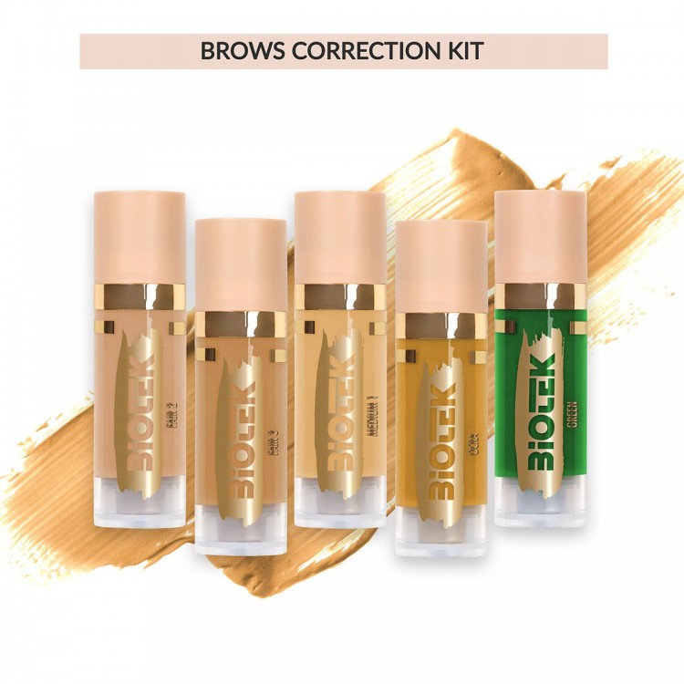 BROWS CORRECTION KIT - Biotek - 5x 7ml - Conforme REACH BROWS CORRECTION KIT - Biotek - 5x 7ml - Conforme REACH