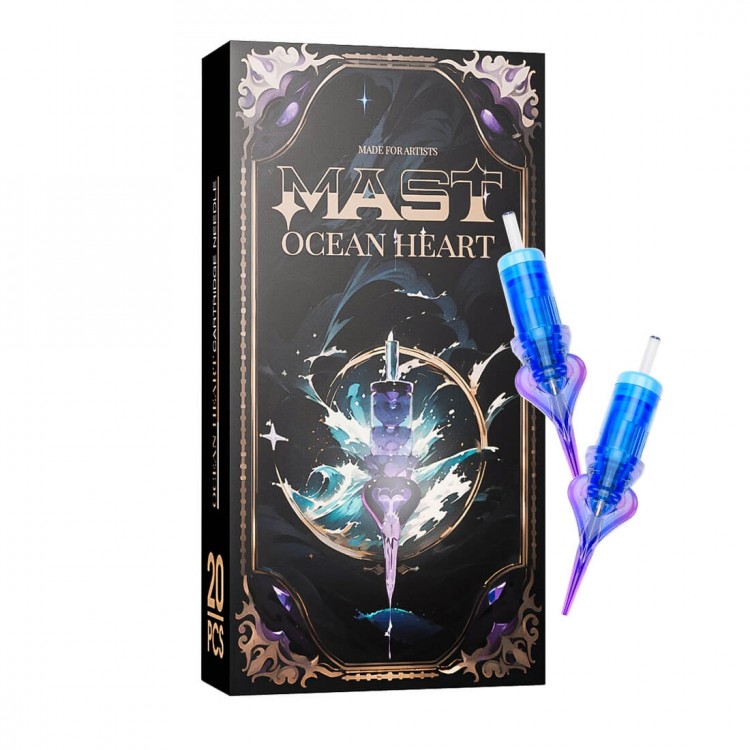03 RL (Round Liner) - Long Taper - Cartucce MAST Ocean Heart - Aghi PMU - 20pz 03 RL (Round Liner) - Long Taper - Cartucce MAST Ocean Heart - Aghi PMU - 20pz