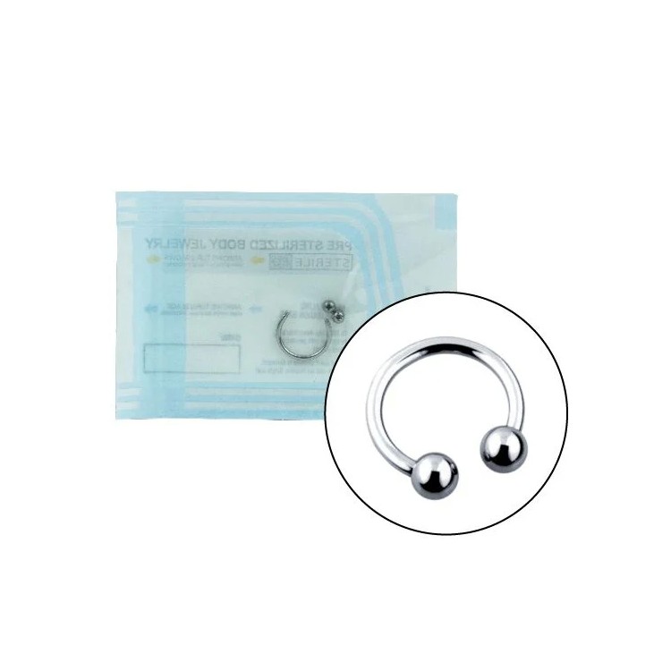 TT STERILE CIRCULAR BARBELLS sfere 3mm TT STERILE CIRCULAR BARBELLS sfere 3mm