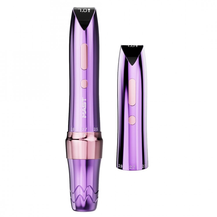 Mast P60 - Corsa Regolabile (2.2 - 3.2 mm) - Dermografo Wireless PMU Pen - Viola Mast P60 - Corsa Regolabile (2.2 - 3.2 mm) - Dermografo Wireless PMU Pen - Viola