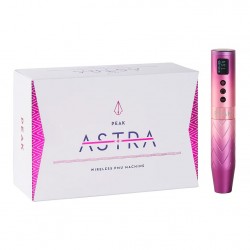 Peak Astra - Corsa Intercambiabile (2.5 - 4.0 mm) - Dermografo Wireless PMU Pen - Rose Quartz