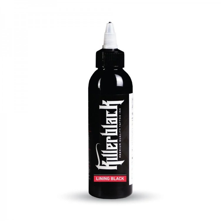 LINING BLACK - KillerBlack Ink - 150ml - Conforme REACH LINING BLACK - KillerBlack Ink - 150ml - Conforme REACH