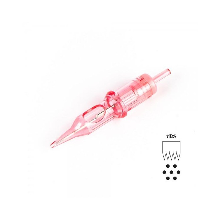 MATERIALE SCADUTO - Utilizzare Solo per Esercitazione | 07 RS (Round Shader) 0,30mm - Cartucce Kwadron OPTIMA - Aghi PMU - 20pz MATERIALE SCADUTO - Utilizzare Solo per Esercitazione | 07 RS (Round Shader) 0,30mm - Cartucce Kwadron OPTIMA - Aghi PMU - 20pz