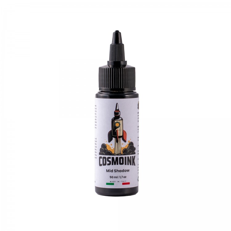 MATERIALE SCADUTO - Utilizzare Solo per Esercitazione | COSMOINK Mid Shadow - 50ml - Colore Tattoo REACH MATERIALE SCADUTO - Utilizzare Solo per Esercitazione | COSMOINK Mid Shadow - 50ml - Colore Tattoo REACH