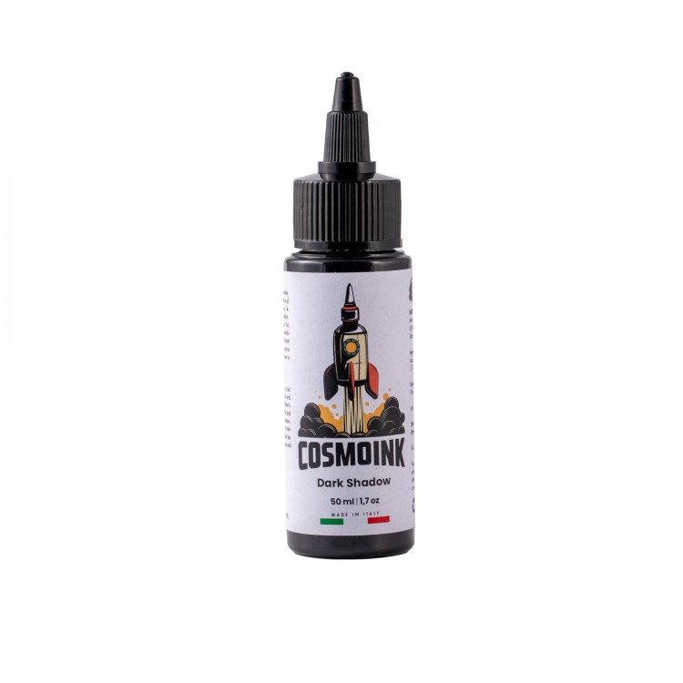 MATERIALE SCADUTO - Utilizzare Solo per Esercitazione | COSMOINK Dark Shadow - 50ml - Colore Tattoo REACH MATERIALE SCADUTO - Utilizzare Solo per Esercitazione | COSMOINK Dark Shadow - 50ml - Colore Tattoo REACH