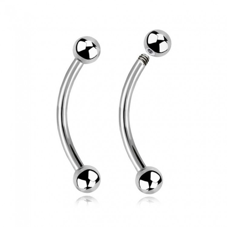 CURVED EYEBROW BARBELLS