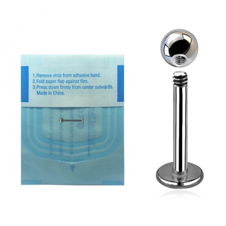 TT STERILE LABRET sfera 3mm - 1,2 mm