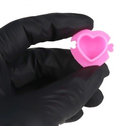 Heart Ink Caps - Capsule Porta Colore a Cuore - 100pz.