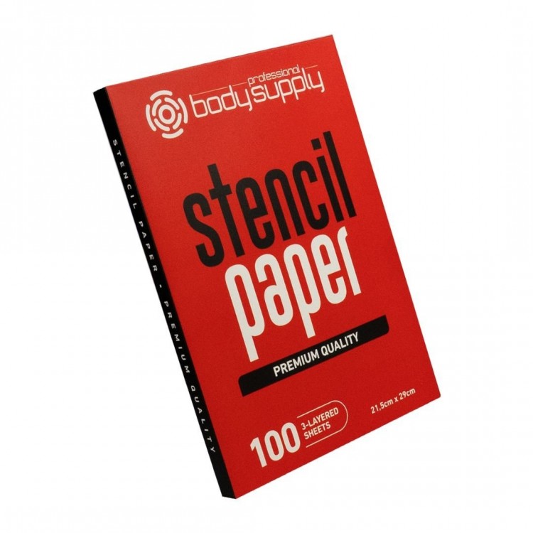 Carta Termica Premium per Stencil con Stampante o a Mano Libera - BodySupply Premium Stencil Paper - 21.5 x 29 cm - 100pz. Carta Termica Premium per Stencil con Stampante o a Mano Libera - BodySupply Premium Stencil Paper - 21.5 x 29 cm - 100pz.