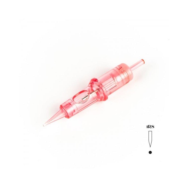 MATERIALE SCADUTO - Utilizzare Solo per Esercitazione | 01 RS (Round Shader) 0,40mm - Cartucce Kwadron OPTIMA - Aghi PMU - 20pz