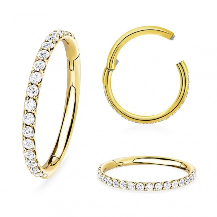 GD TT JEWELLED CLICK SEGMENT RING GD TT JEWELLED CLICK SEGMENT RING