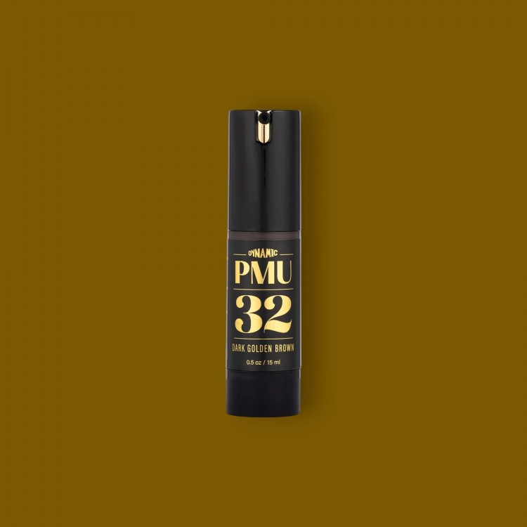 32 DARK GOLDEN BROWN - Dynamic PMU - 15ml - Pigmento PMU REACH