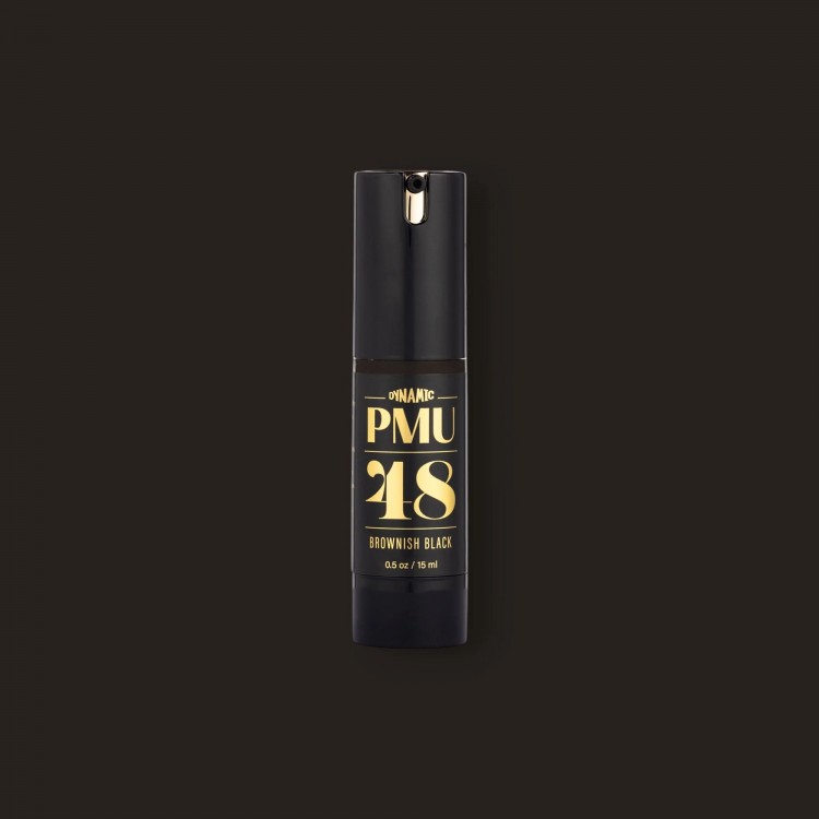 48 BROWNISH BLACK - Dynamic PMU - 15ml - Pigmento PMU REACH