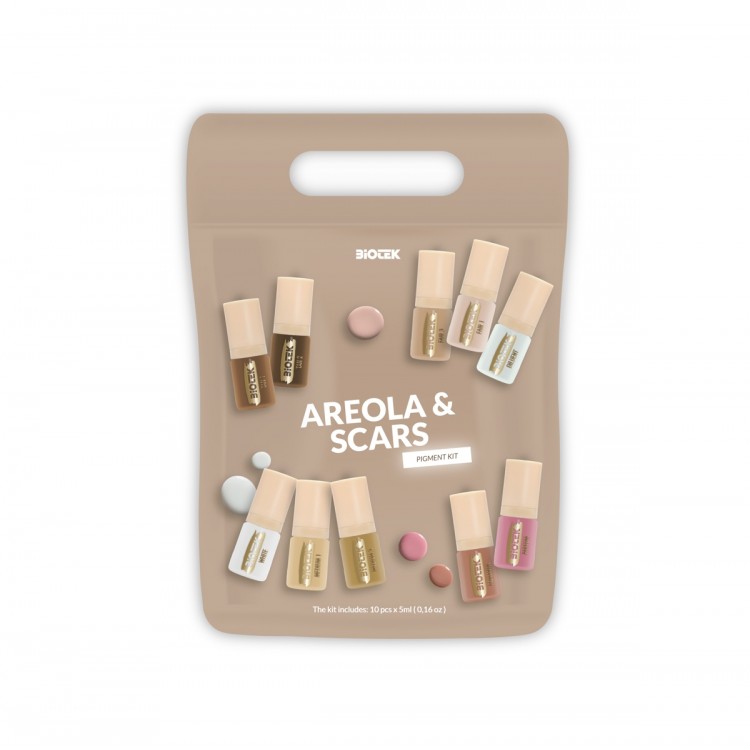 AREOLA & SCARS KIT - Biotek - 10x 5ml - Pigmenti PMU REACH AREOLA & SCARS KIT - Biotek - 10x 5ml - Pigmenti PMU REACH