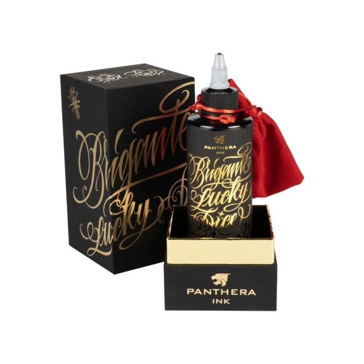 PANTHERA Brigante Lucky Dice Black - 200ml - Colore Tattoo REACH