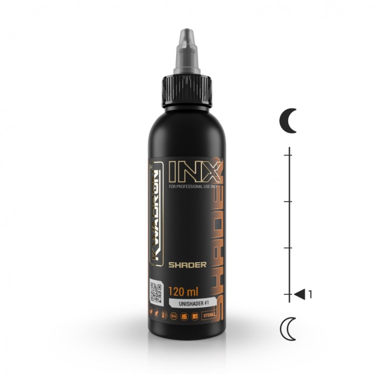 KWADRON INX Unishader 1 - 120ml - Colore Tattoo REACH
