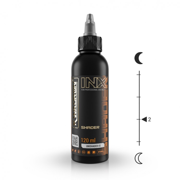 KWADRON INX Unishader 2 - 120ml - Colore Tattoo REACH