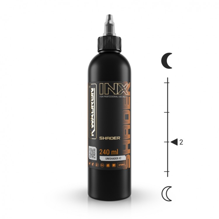 KWADRON INX Unishader 2 - 240ml - Colore Tattoo REACH