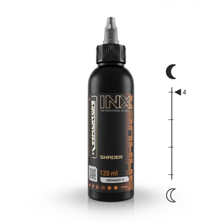 KWADRON INX Unishader 4 - 120ml - Colore Tattoo REACH