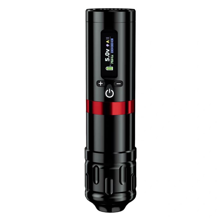 Dormouse SMART Wireless Pen - Corsa 4.0 mm - Restyling 2026 - Macchinetta Wireless Tattoo Pen - Nero