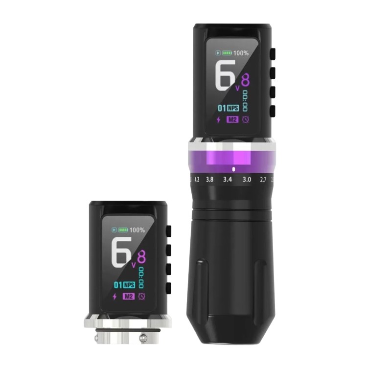 OUTLET | Dynamic TEZLA Multistroke - Corsa Regolabile (2.3 – 4.5 mm) - Macchinetta Wireless Tattoo Pen