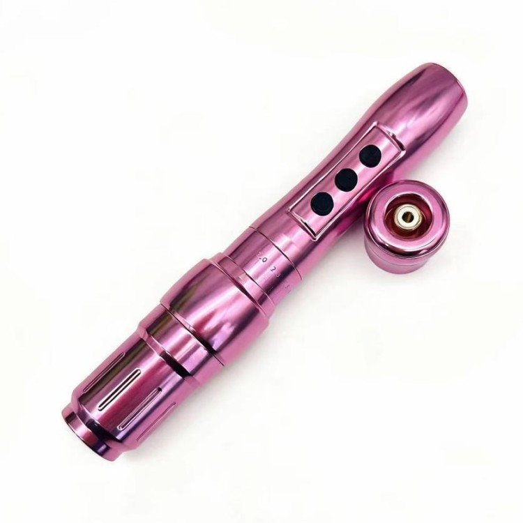 MakeUp Supply Multistroke PMU Pen - Corsa Regolabile (2.0 – 3.5 mm) - 2 batterie - Dermografo Wireless PMU