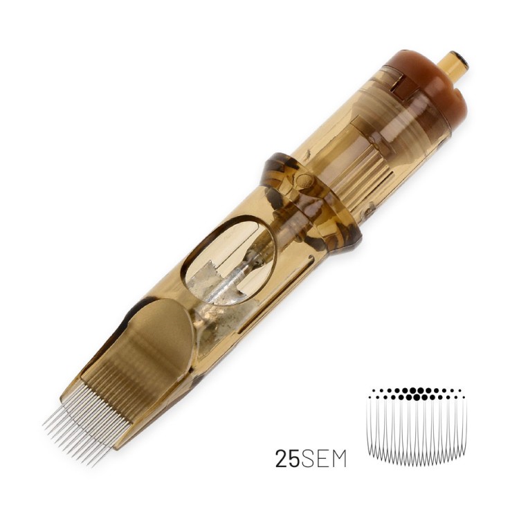 25 RM (Soft Magnum) - Cartucce Kwadron - Aghi Tattoo - 20pz