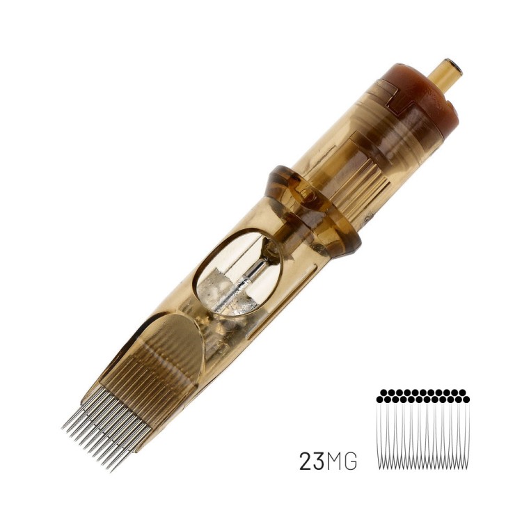 23 MG (Magnum) - Cartucce Kwadron - Aghi Tattoo - 20pz