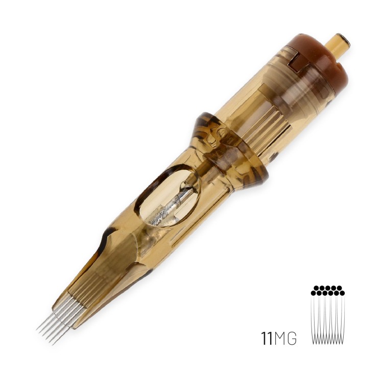 11 MG (Magnum) - Cartucce Kwadron - Aghi Tattoo - 20pz