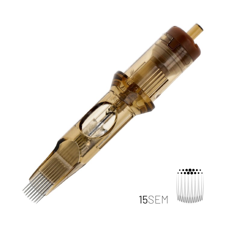 15 RM (Soft Magnum) - Cartucce Kwadron - Aghi Tattoo - 20pz