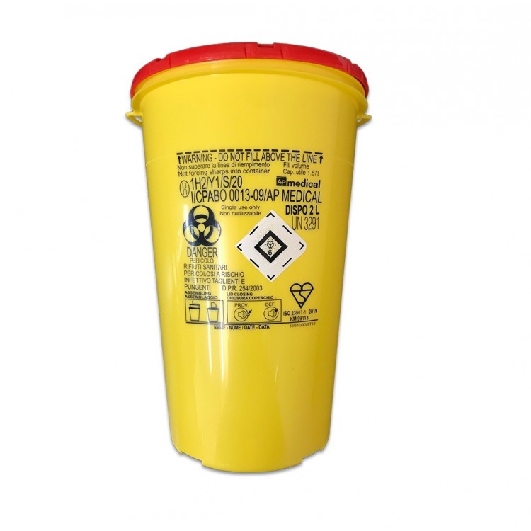 Contenitore per Taglienti - 2L Contenitore per Taglienti - 2L